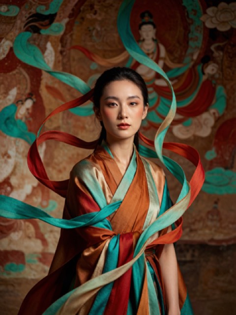 Dunhuang Celestial Dancer