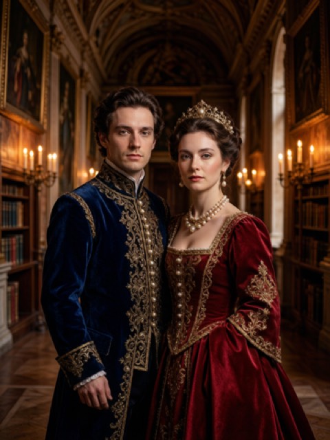 Royal Couple Portrait