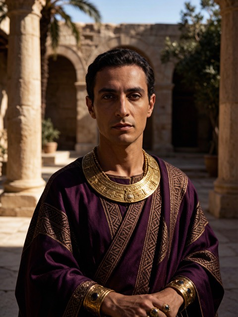 Carthaginian Noble AI portrait example
