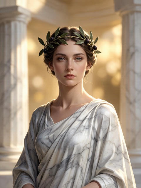Greek Goddess Portrait