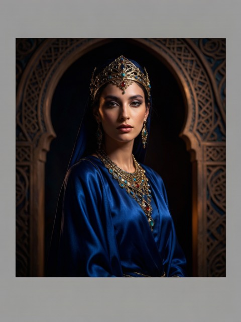 Arabian Djinn Portrait AI portrait example