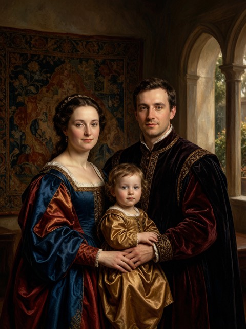 Family Renaissance Portrait